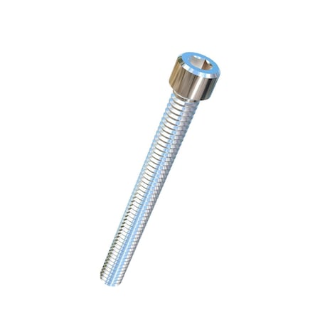 1/4-20 Socket Head Cap Screw, Plain Titanium, 2-1/2 In Length